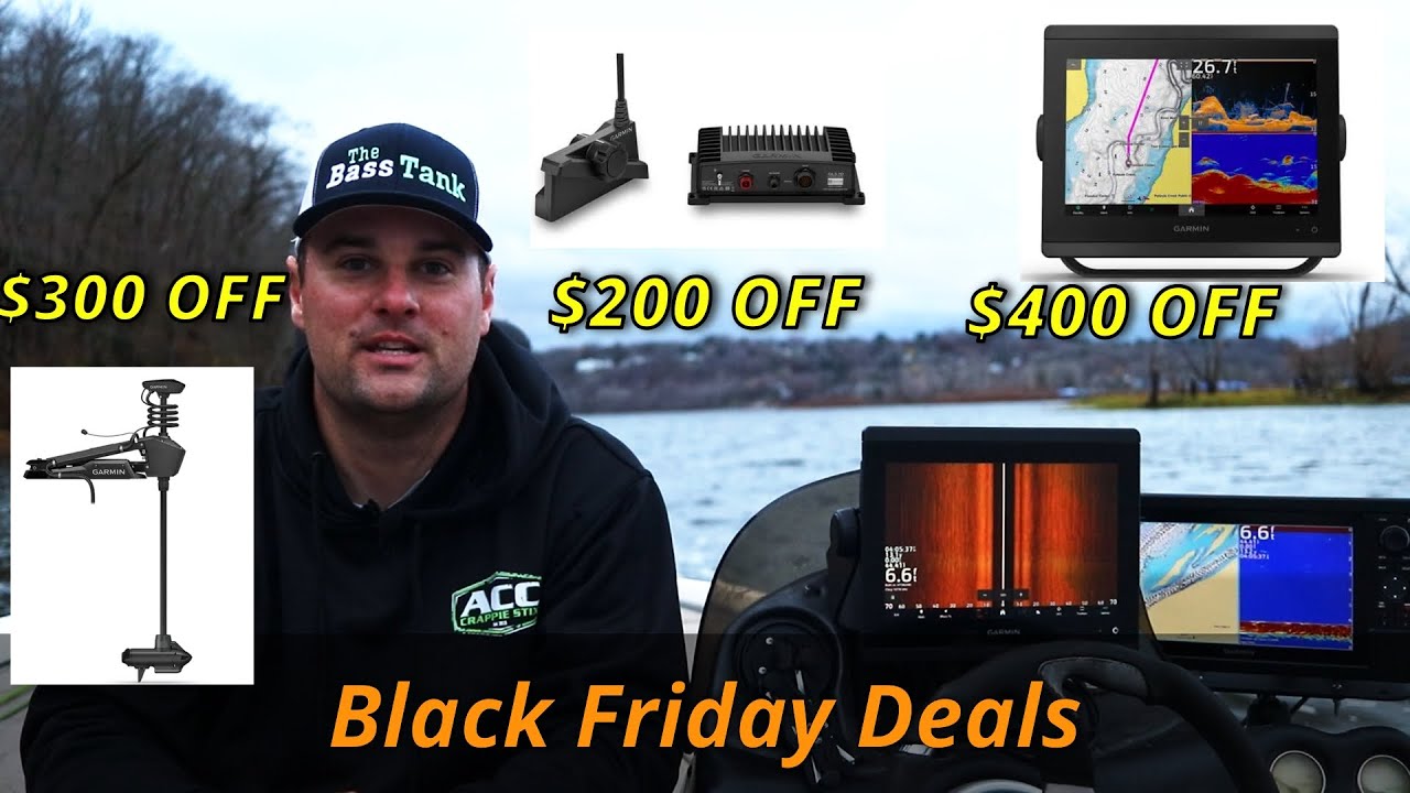 black friday sales on fish finders The Best Fishing Deals from Amazon Humminbird and Minn Kota Black