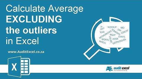 Excel average excluding high/ low numbers