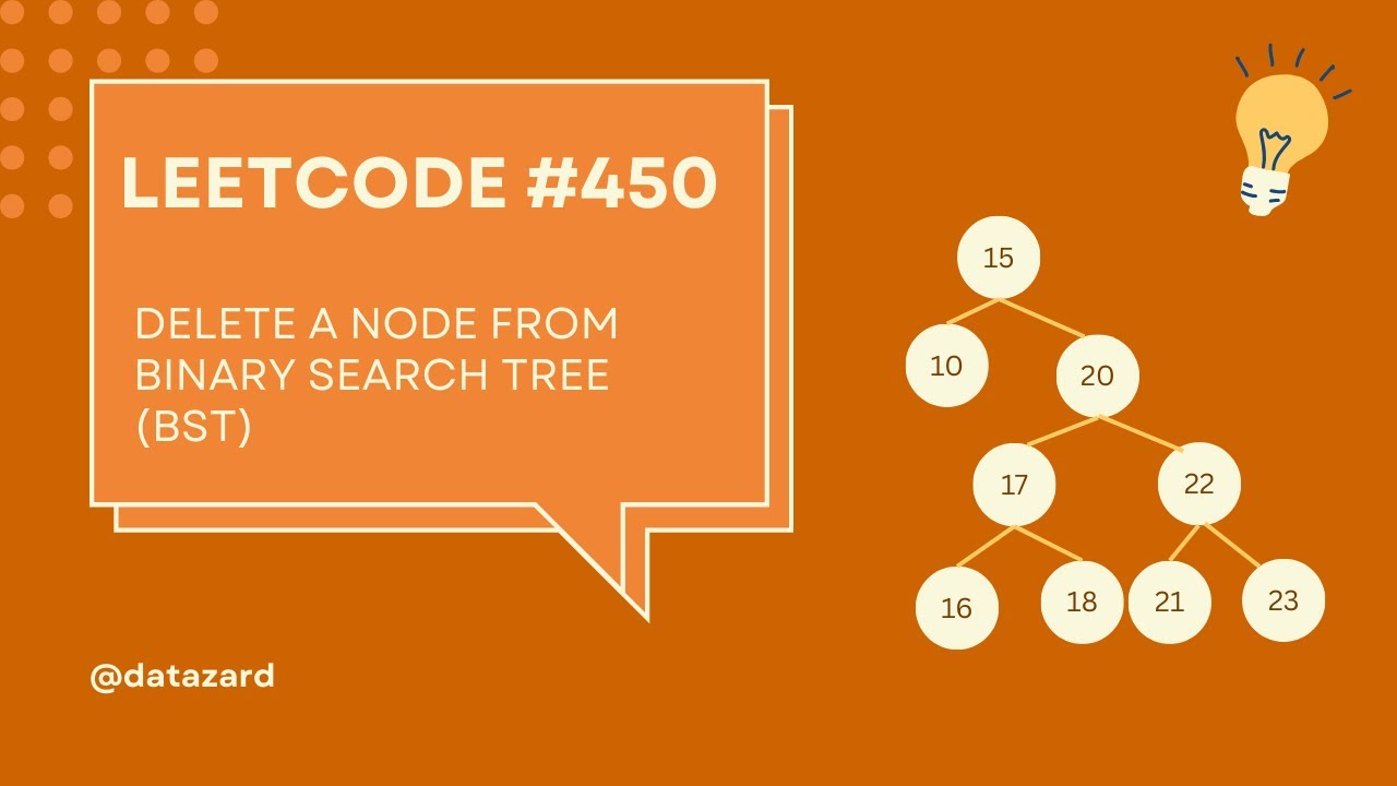 Leetcode #450 | Delete node in a BST | Code + Dry run of all three ...