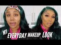 My first get ready everyday makeup look using juvias place foundation