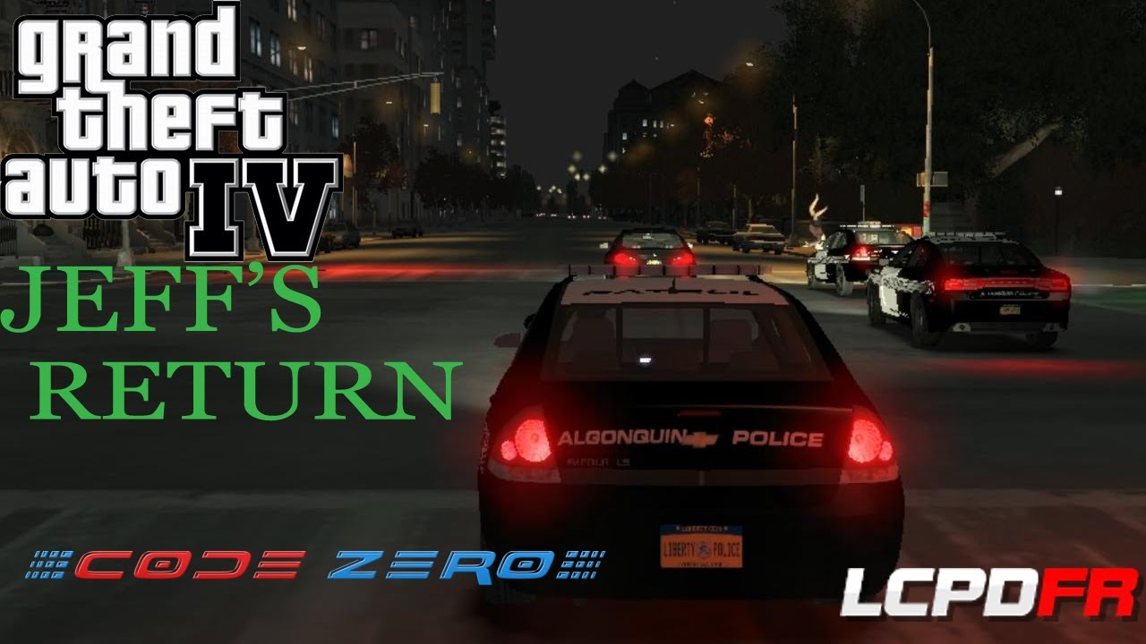 LCPDFR S2 Ep11 MP With Code Zero Gaming Jeffs Return!!!!!!