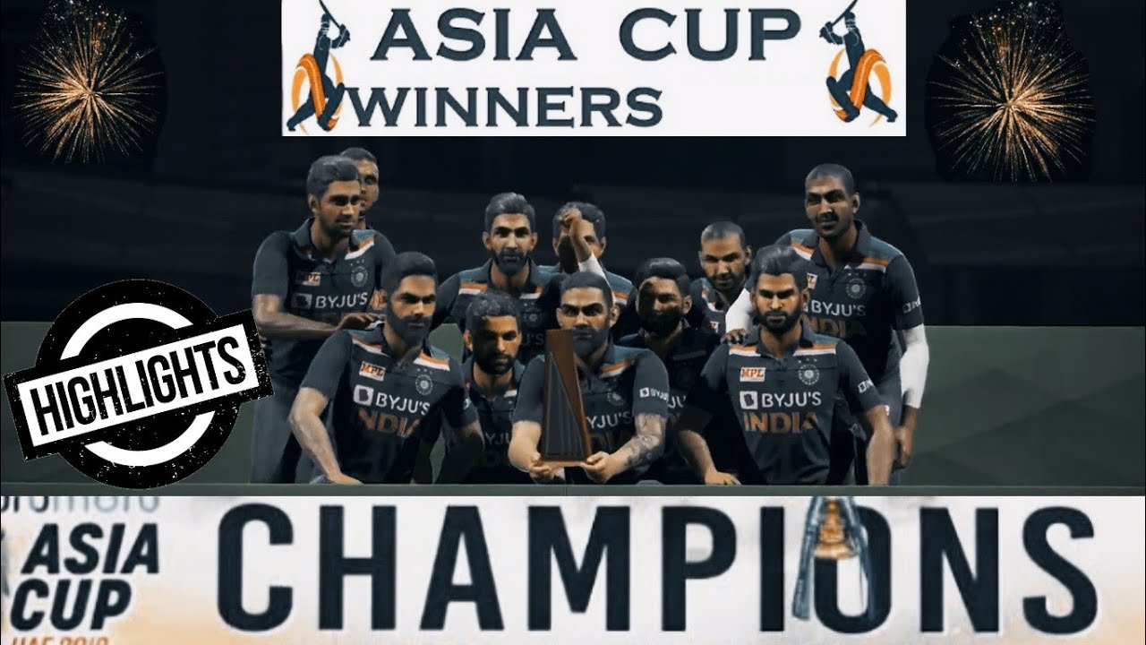 India Vs Bangladesh Asia Cup Final match Highlights ROSGAGaminG 
