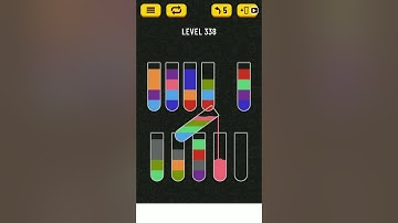 Water Sort Puzzle Level 338 | Level 338
