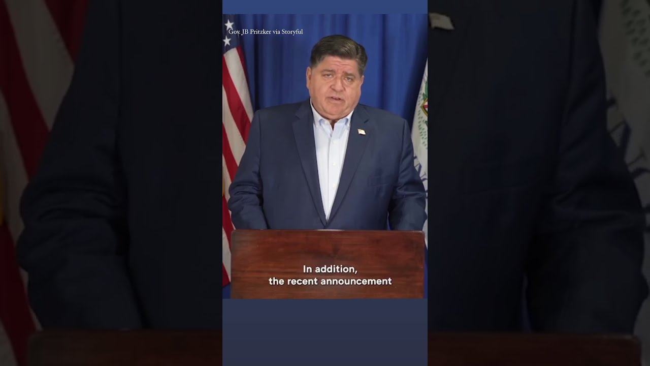 Gov Pritzker, Poking Fun at Trump, Says Lake Michigan Is Now Called Lake Illinois