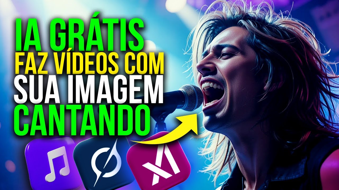COMO FAZER PERSONAGEM CANTAR COM IA GRÁTIS (Lip Sync Incrível!)
