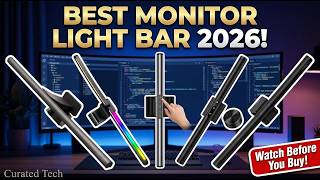 【2026】Best Monitor Light Bar Review: TOP 5 Comparison!