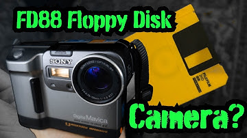 Sony Mavica MVCFD88 Floppy Disk Camera... RETRO camera