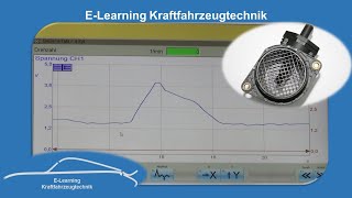 HFM 5 Luftmassenmesser prüfen mit Multimeter und Oszilloskop Fehlersuche