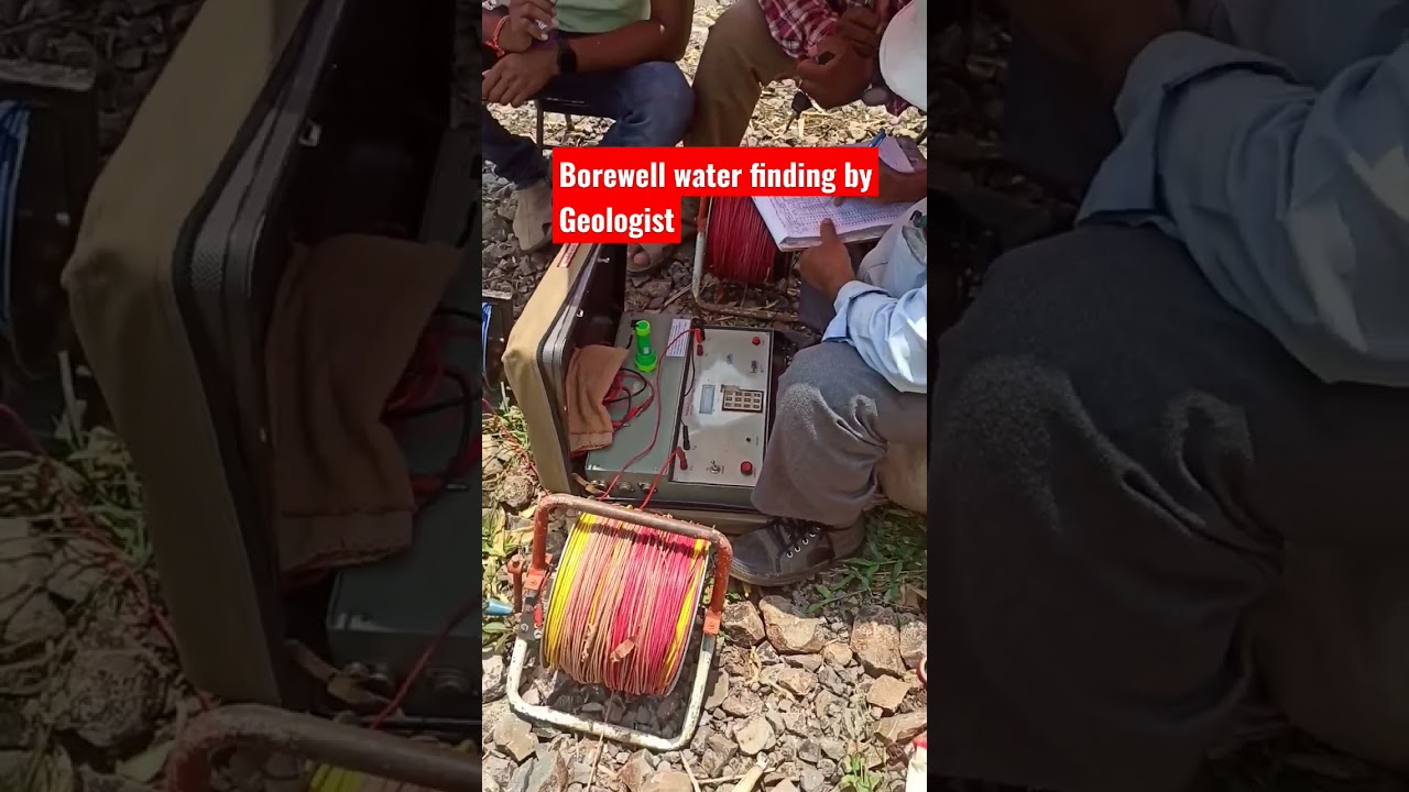 Borewell water point finding 1500ft survey 