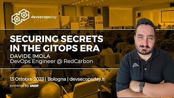 Securing secrets in the GitOps era | Davide Imola | devsecopsday 2023