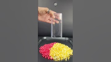 Color splitting beads reverse video 🧲 #asmr #satisfying #beads #reverse #shorts #realityreverse