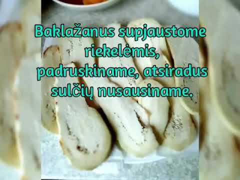 Video: Baklažanų Salotos