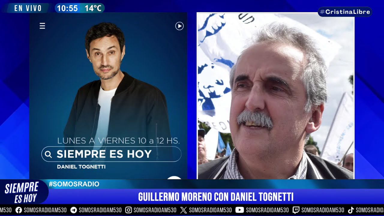 GUILLERMO MORENO: "Lo MÁS PROBABLE es que VAYA PRESO" - SIEMPRE ES HOY - AM 530