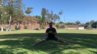 Isometric hold for side splits
