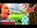 FINDING SOCKIE FOR DIAMONDS IN MINECRAFT HARDCORE Gaming w/ The Norris Nuts