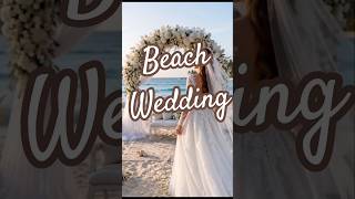 Beach Wedding Vibes #weddingidea #dressess #wedding #bride #beachvibes #dressootd #fypp