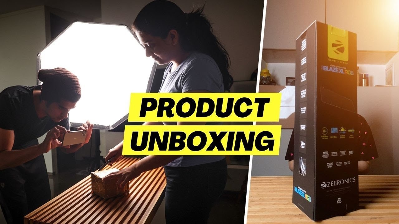 ⁣How to make a product unboxing video? Phone video tutorial | Unboxing video tips with @ViragDesaiVir