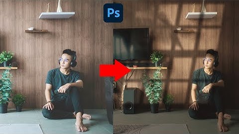 The Best Photoshop Tutorial | for Sun Light Effect and | Window Shadow Effect