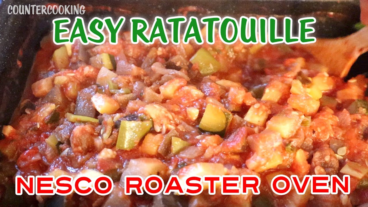 Nesco 4 Qt Roaster Oven - Easy Ratatouille - Summer Vegetable Stew