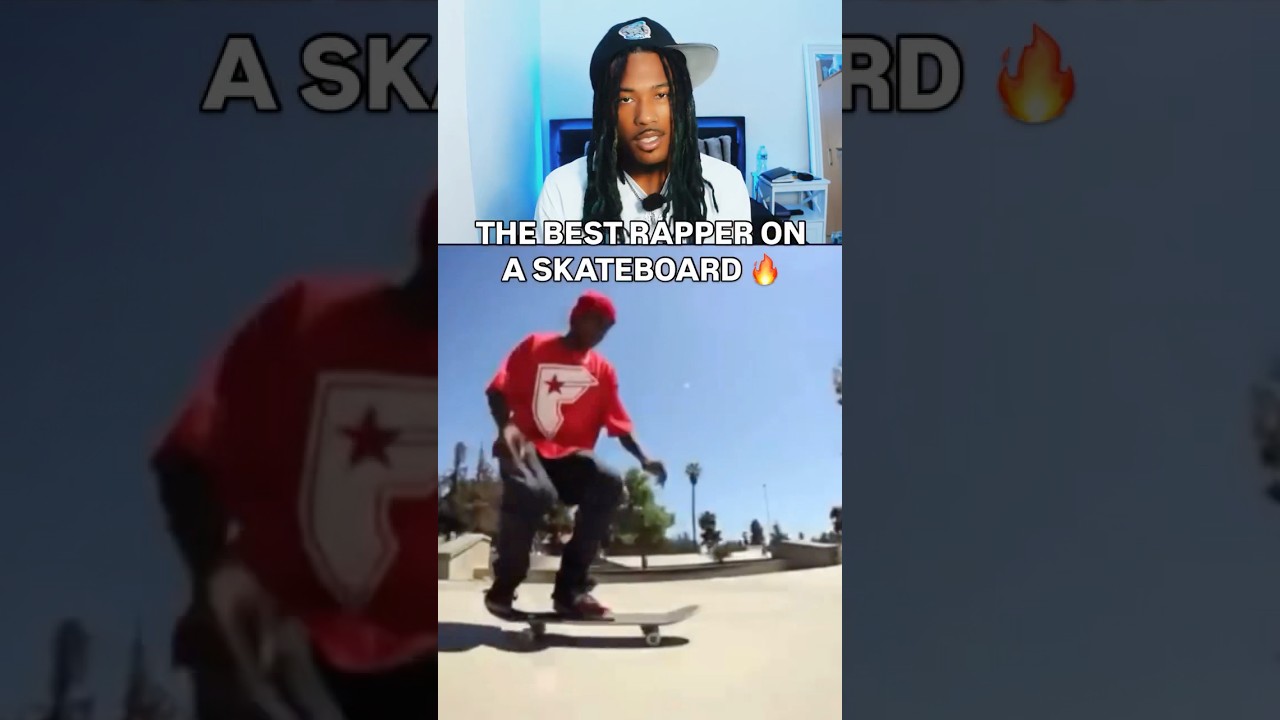 ЛУЧШИЙ РЭПЕР НА СКЕЙТБОРДЕ 🔥