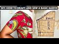 How to make PERFECT SLEEVE pattern[detailed] | How to Draft a basic sleeve | how to sew a Sleeve.DIY