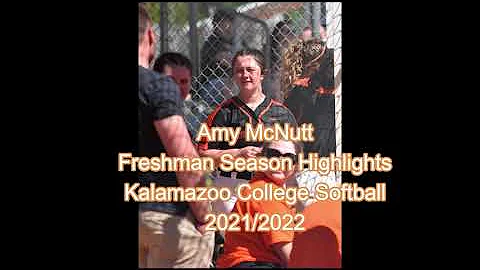 Amy McNutt Kalamazoo College Softball - Freshman Y...