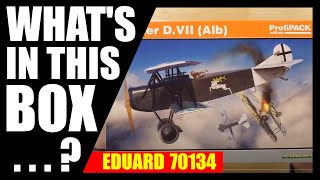 Fokker D.VII(Alb) Eduard Kit 1:72 Profipack video