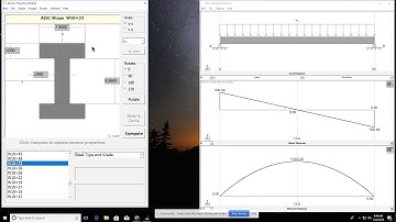 MDsolids for CEA beam sizing
