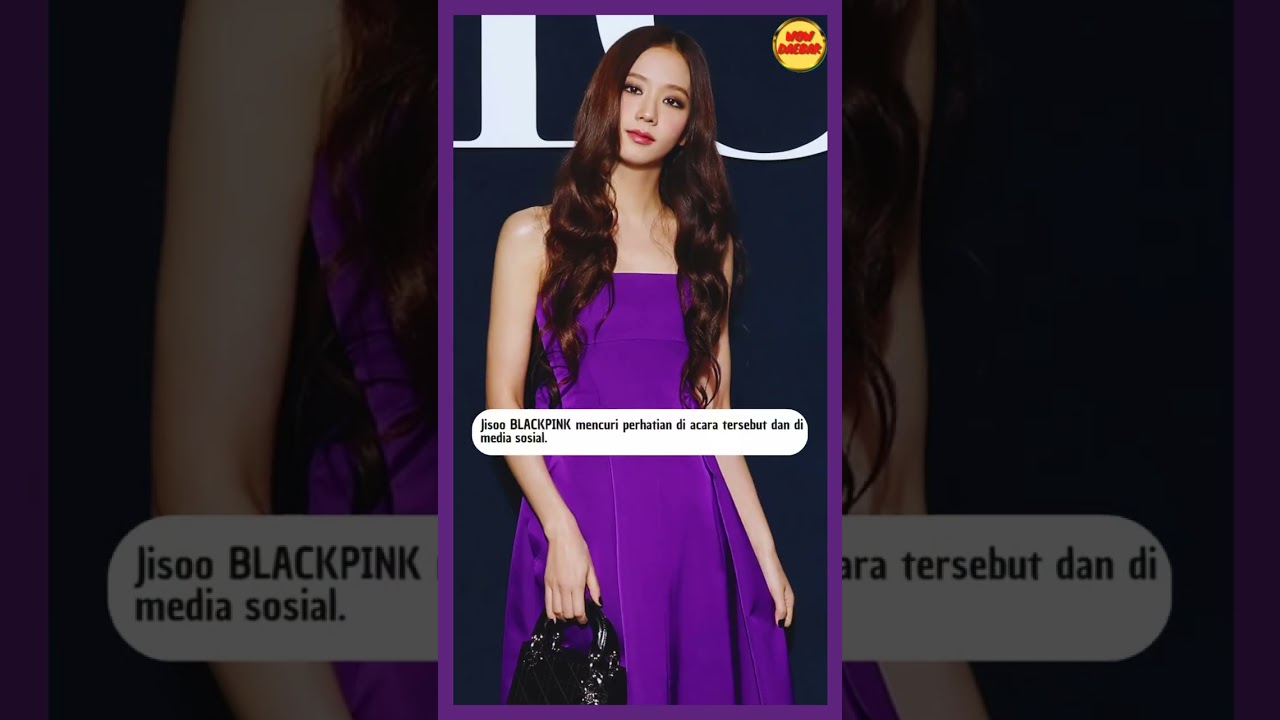 Blackpink Member Jisoo Turns Heads in Bright Purple Dress at Dior Fashion  Show - News18