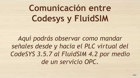 Conectar CodeSYS con FluidSIM