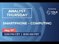 Analyst thursday  may 11th  smartphone iphone vs android