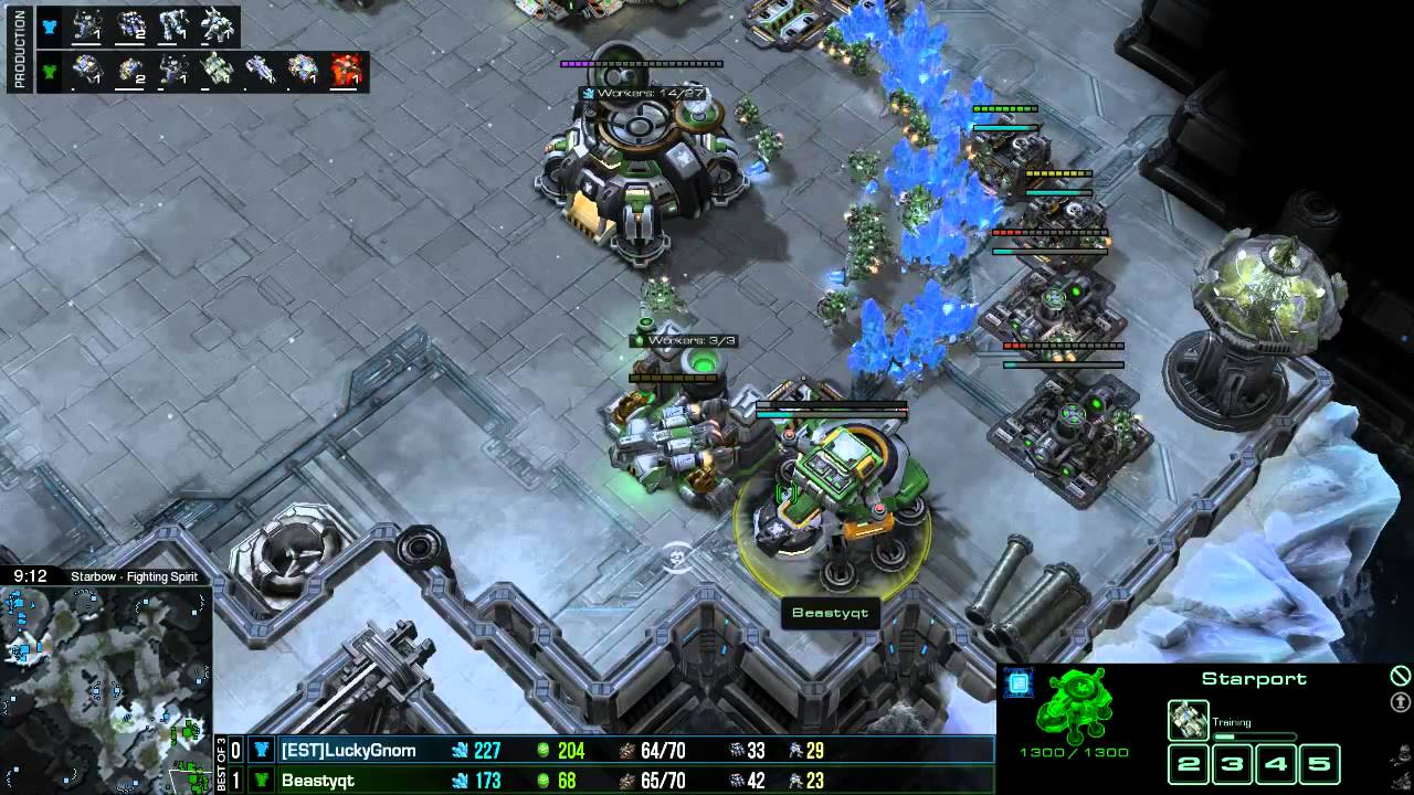 Beastyqt vs LuckyGnom G2 - ESL STARBOW TOURNAMENT #8 (Finals)