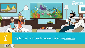 Learn English Via Listening   Beginner   Lesson 87  Television   YouTube 720p