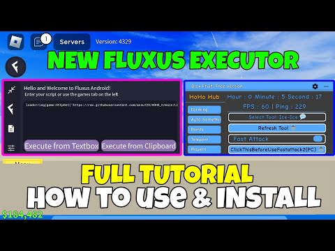 how to download fluxus executor script in cheat roblox｜TikTok Search