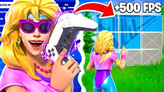 So I Played Fortnite On My Moms Controller Settings..