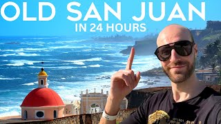 24 Hours in Old San Juan Puerto Rico! (MUST EAT FOOD & ACTIVITIES!)