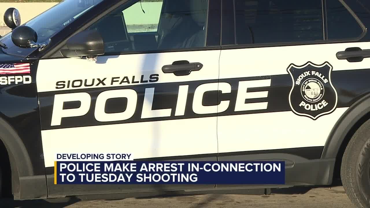 Police make arrest in connection with Tuesday shooting in Sioux Falls ...
