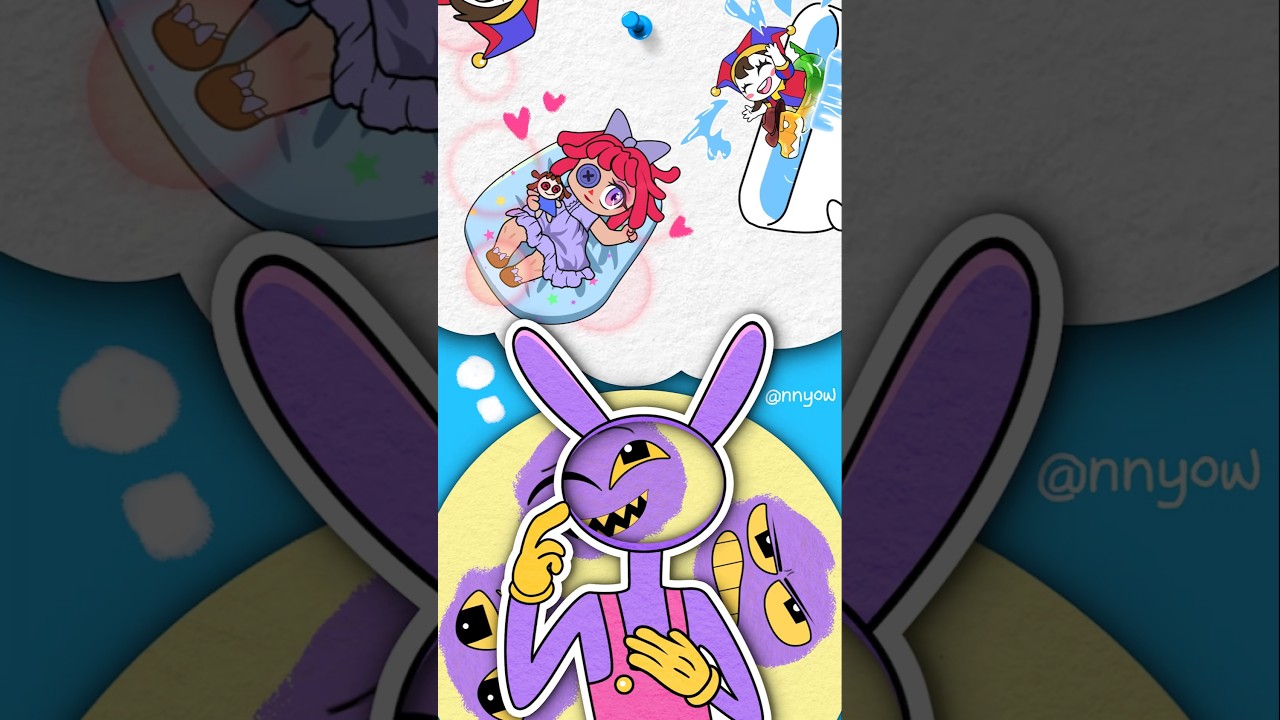 POV of JAX? Baby POMNI and Ragatha  (The Amazing Digital Circus)