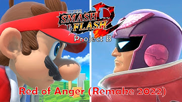 SSF2 Project B Patch 9: Red of Anger (Remake 2022)
