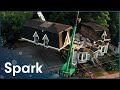 Antique Family Home Moved Through A Storm | Huge Moves | Spark