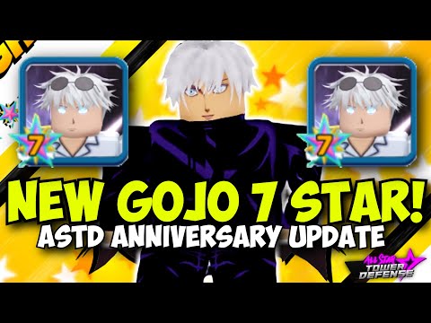 NEW CODE + GOJO SUMMON BANNER STARDUST ALL STAR TOWER DEFENSE