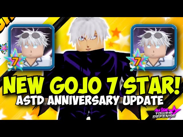 👁 Satoru Gojo, Code happy3yearanniversary, All Star Tower Defense