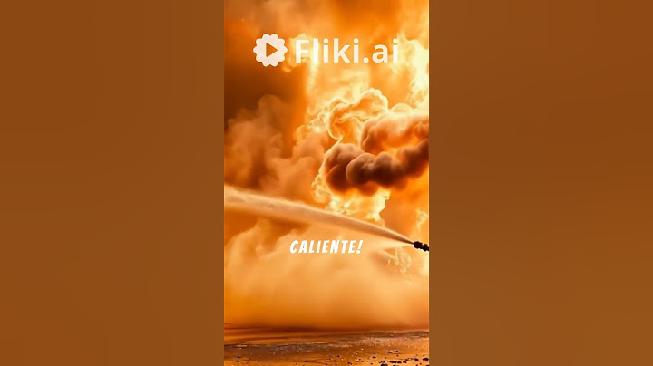 Como apagar un incendio