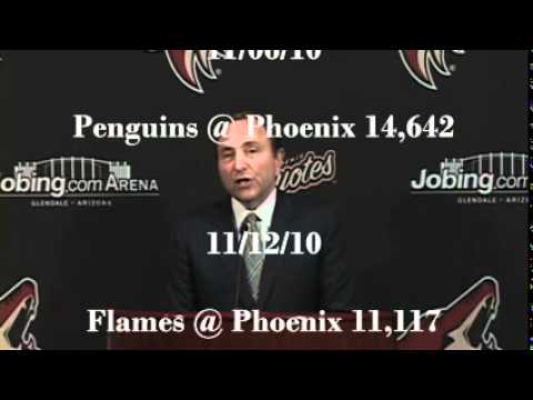 Gary Bettman Addresses Media Regarding Coyotes Sale Part 1/2