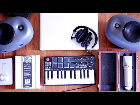 My Portable Studio Setup 2016 | Mobile Recording Studio