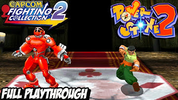 CAPCOM FIGHTING COLLECTION 2 "POWER STONE 2 - FALCON" Full Playthrough Gameplay