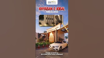 Khayaban-e-Iqbal Society Design Animation