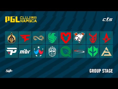 Day 1  | PGL Cluj-Napoca 2025 Group Stage | 🎙КРИВОЙ ЭФИР