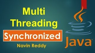 #10.6 Multithreading |  Synchronized Keyword