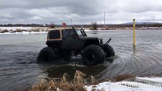 Floating Jeep